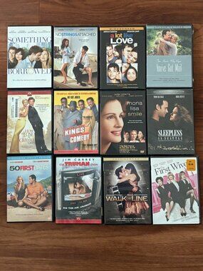 Lot of 12 DVDs (3 New and sealed)